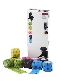 Bild på Fun-Flex elastisk binda 5 cm x 4,5 m, storpack 10 st