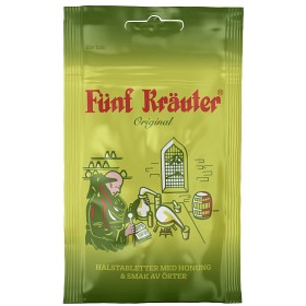 Bild på Fünf Kräuter halstabletter 70 g