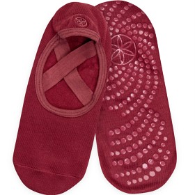 Bild på Gaiam Grippy Yoga Barre Socks Cherry
