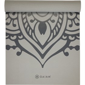 Bild på Gaiam Sustained Grey Sundial Layers Yoga Mat 5 mm Classic Printed
