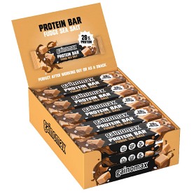 Bild på Gainomax Protein Bar Fudge Sea Salt 15 st