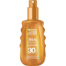 Bild på Garnier Ambre Solaire Ideal Bronze Milk-In-Spray SPF30, 150 ml
