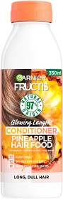 Bild på Garnier Fructis Hair Food Pineapple Glowing Lengths lystergivande balsam för långt hår 350ml