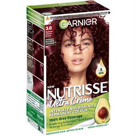 Bild på Garnier Nutrisse Ultra Crème 3.6 Darkest Auburn Brown