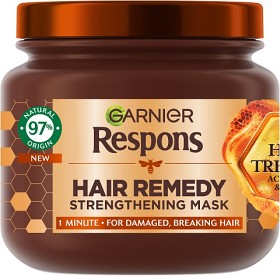 Bild på Garnier Respons Honey Treasures Hair Remedy Mask 340 ml
