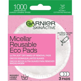 Bild på Garnier Skin Active Micellar Reusable Eco Pads 3 st
