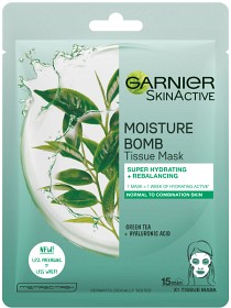 Bild på Garnier Skin Active Moisture Bomb Tissue Mask Rebalancing