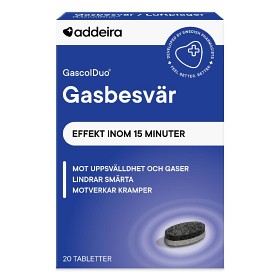Bild på Addeira GascolDuo 20 tabletter