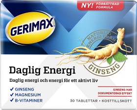Bild på Gerimax Daglig Energi 30 tabletter