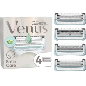 Bild på Gillette Venus Rakblad för könshår & intimområdet, med aloe vera, 4 st