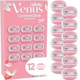 Bild på Gillette Venus ComfortGlide Spa Breeze Rakblad 12 st