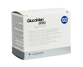 Bild på GlucoMen Areo Sensor, teststickor 2 x 25 st