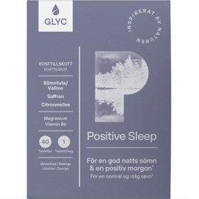 Bild på Glyc Positive Sleep 40 tabletter