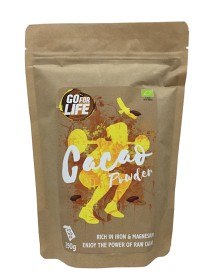 Bild på Go for life Raw Kakaopulver 290 g