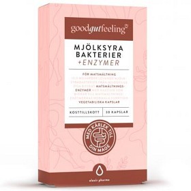 Bild på Elexir Good Gut Feeling Mjölksyrabakterier + Enzymer 30 kapslar