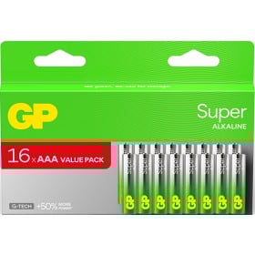 Bild på GP Batteri Super AAA/LR03 16-pack G-Tech