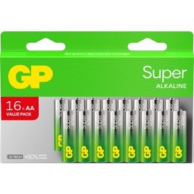 Bild på GP Batteri Super AA/LR6 16-pack G-Tech