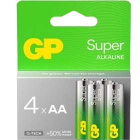 Bild på GP Batteri Super AA/LR6 4-pack G-Tech