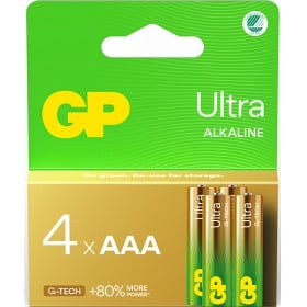 Bild på GP Batteri Ultra AAA/LR03 4-pack