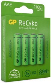 Bild på GP ReCyko NiMH 210AAHCE-2WB4 4-pack