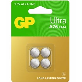 Bild på GP Ultra Alkaline knappcell LR44/A76, 4-pack