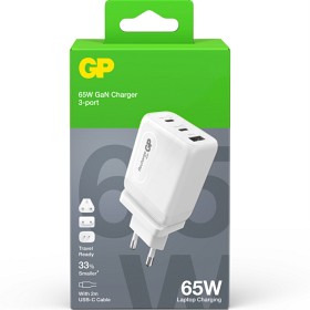 Bild på GP väggladdare GaN PD 65W 1x USB-A 2x USB-C 1 st