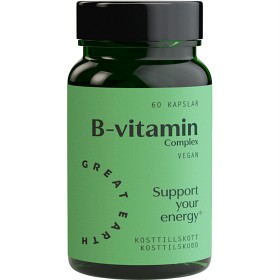 Bild på Great Earth B-vitamin Complex 60 kapslar
