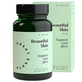 Bild på Great Earth Beautiful Skin 60 kapslar