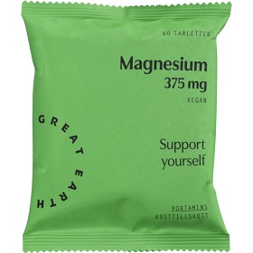 Bild på Great Earth Magnesium 375 mg 60 tabletter Refill
