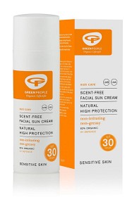 Bild på Green People Scent-Free Facial Sun Cream 50 ml