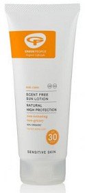 Bild på Green People Scent Free Sun Lotion SPF 30, 200 ml