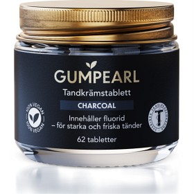 Bild på Gumpearl Charcoal tandkrämstablett 62 st
