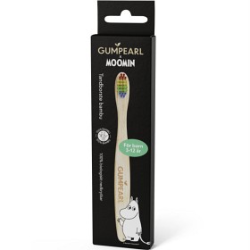 Bild på Gumpearl x Moomin tandborste bambu barn