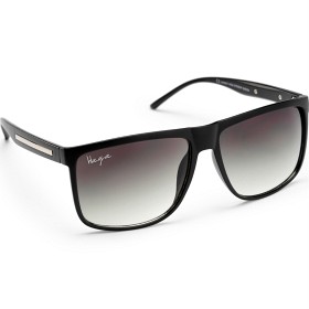 Bild på Haga Eyewear Boston Matt Black - Green Gradient lens