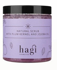 Bild på Hagi Natural Scrub with Plum Kernel & Jojoba Oil 300 g
