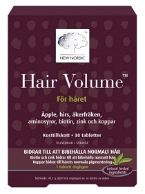 Bild på New Nordic Hair Volume 30 tabletter
