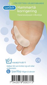 Bild på Hammartåkorrigering Large, 1 par