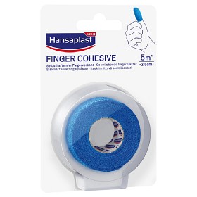 Bild på Hansaplast Finger Cohesive Blue fingerplåster 5m x 2,5cm