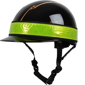 Bild på Hansbo Sport Hjälmreflex neongul/svart