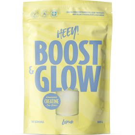 Bild på Heey! Boost & Glow, Creatine + Coll-Egan, Lemon, 300 g