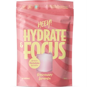 Bild på Heey! Hydrate & Focus Electrolytes, Raspberry Lemonade 240 g