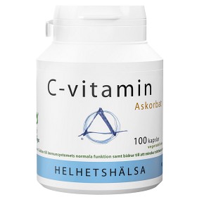 Bild på Helhetshälsa C-vitamin Askorbat 100 kapslar
