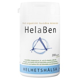 Bild på Helhetshälsa HelaBen 200 kapslar (veg.)