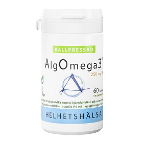 Bild på Helhetshälsa Kallpressad AlgOmega3 60 kapslar