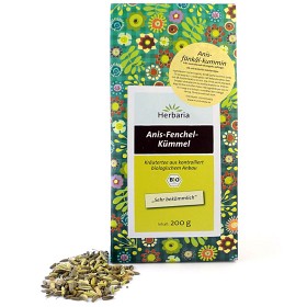 Bild på Herbaria Anis Fänkål Kummin te 200 g