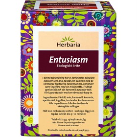 Bild på Herbaria Entusiasm Tea 15 tepåsar