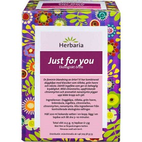 Bild på Herbaria Just for you Tea 15 tepåsar