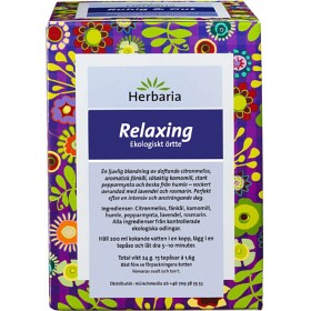 Bild på Herbaria Relaxing Tea 15 tepåsar