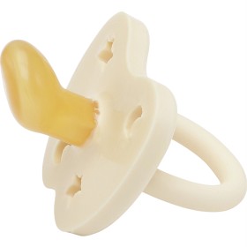 Bild på Hevea Natural Rubber Pacifier Orthodontic 3-36 Months 1 st Milky White