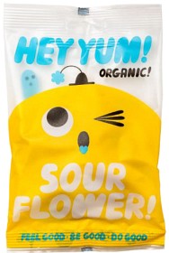 Bild på Hey Yum! Sour Flower godispåse 100 g
